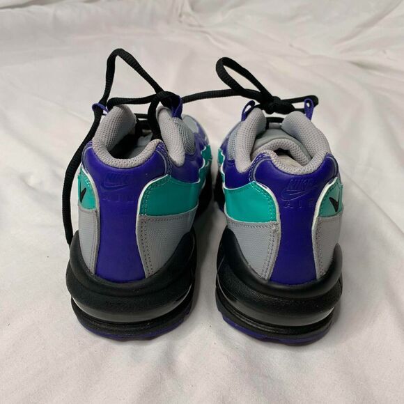 NEW Nike Air Max 95 GS Indigo Burst Wolf Grey/Black-Indigo Burst Boy's Size 5.5Y - Picture 6 of 8